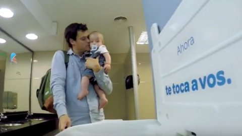 “Cambiadores de costumbres” la acción de 361 Argentina para Johnson´s Baby