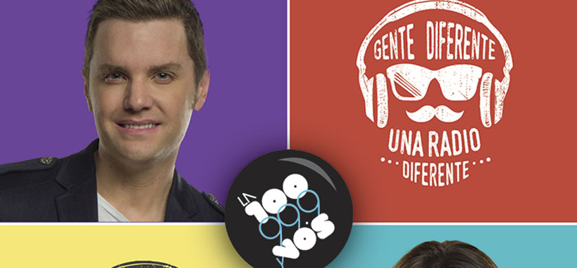 “Gente diferente. Una radio diferente”, la campaña de La 100