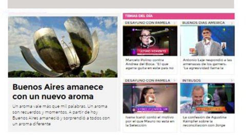 #SentíArgentina, la acción de Glade en América TV