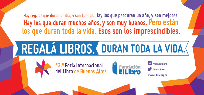 La Fundación El Libro lanza la campaña "Regalá libros. Duran toda la vida"