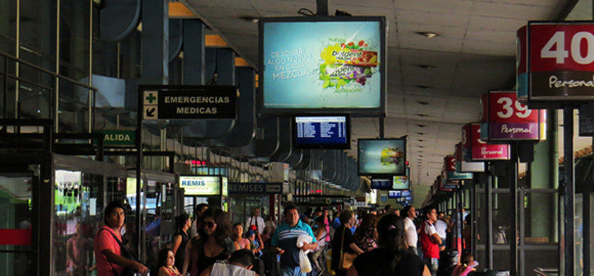 Nuevos formatos de VPM en la terminal de Retiro