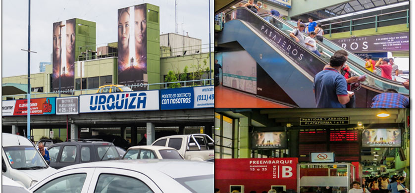 Sony Pictures eligió los soportes de VPM en la terminal de Retiro