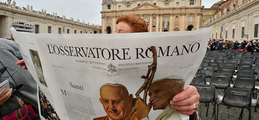 L’Osservatore Romano comenzó a publicarse junto a Diario Perfil