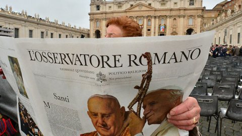 L’Osservatore Romano comenzó a publicarse junto a Diario Perfil