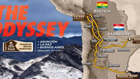 La Odisea del Rally Dakar 2017 llega a todo el país