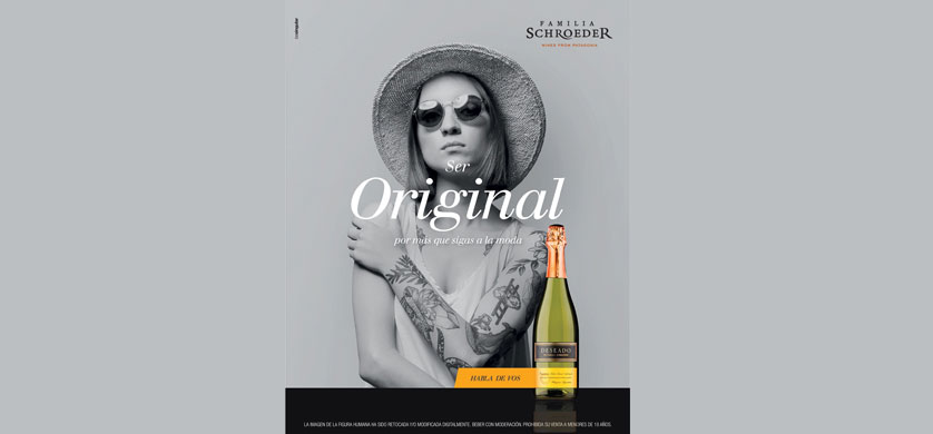 be singular presentó su primer trabajo para Bodega Schroeder