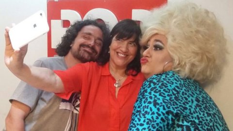 “La Negra” Vernaci debutó en la tarde de Pop 101.5