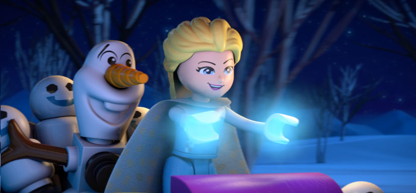 Los canales de Disney pondrán al aire “Lego Frozen: Luces mágicas”