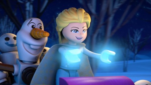 Los canales de Disney pondrán al aire “Lego Frozen: Luces mágicas”