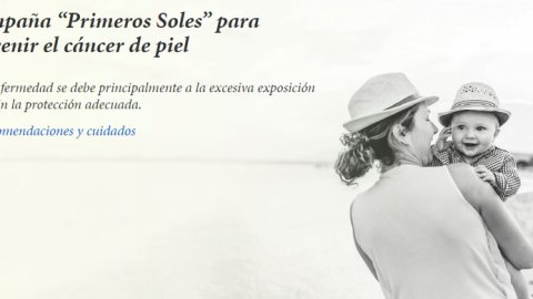 Campaña “Primeros Soles” para prevenir el cáncer de piel