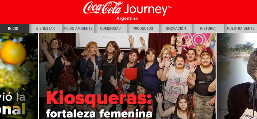 Coca-Cola Argentina lanzó un medio de comunicación online