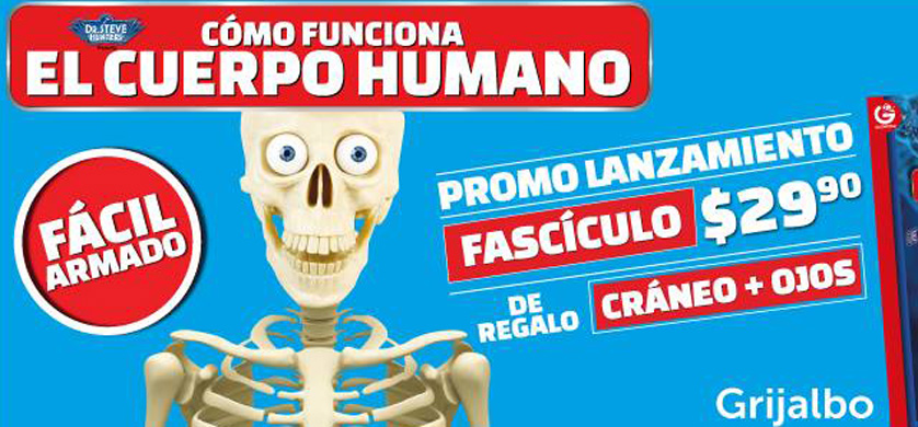 La Nación lanza coleccionable “Cómo funciona el cuerpo humano”