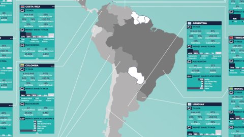 BB-Business Bureau presenta su mapa de TV Paga en la región
