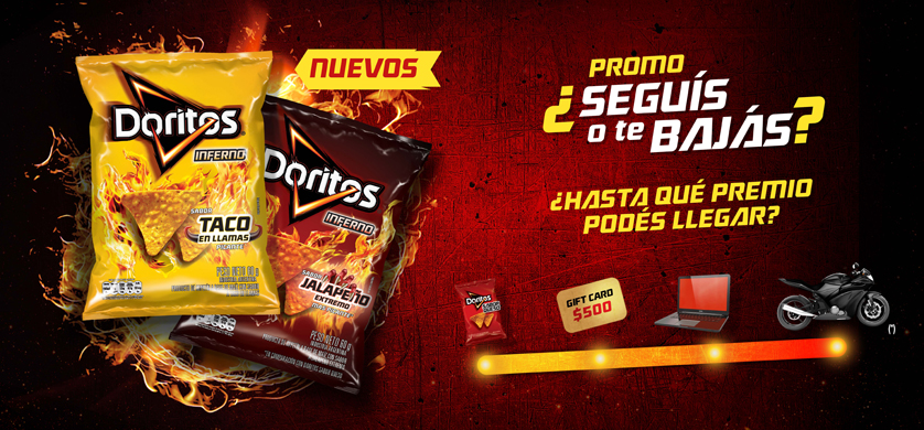 “¿Seguís o te bajás?”, el spot para el lanzamiento Doritos Inferno