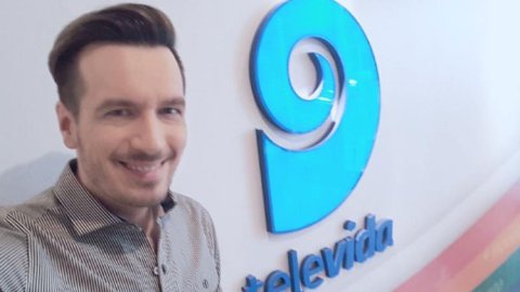 El mendocino Ale Ortega, en la pantalla de Canal 9 Televida