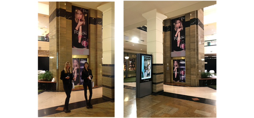 Mall Space Media presenta la nueva campaña “Dior Poison Girl”