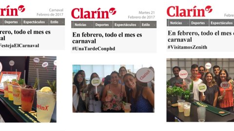 Acción de AGEA con centrales de medios por Carnaval