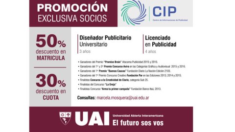 El CIP y la UAI anuncian un acuerdo