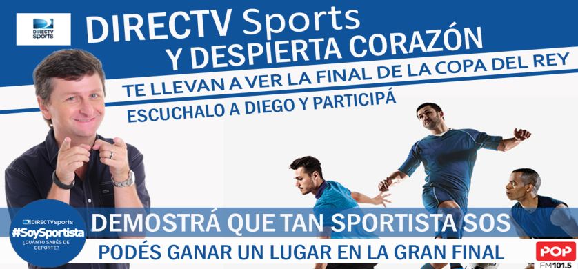 Concurso con Pop 101.5 y DirecTV