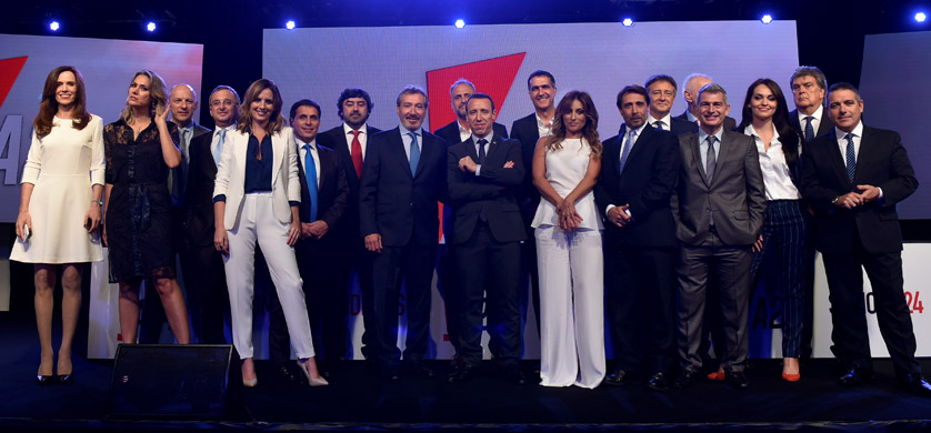 La señal de noticias A24 presentó su nueva programación