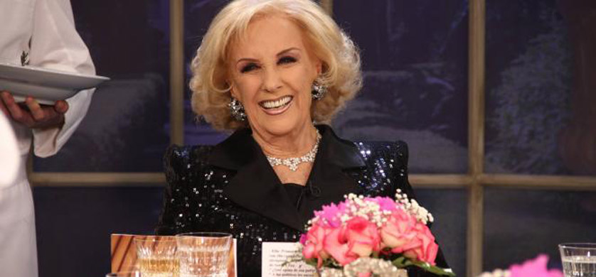 "La noche de Mirtha", el programa más comentado en Twitter