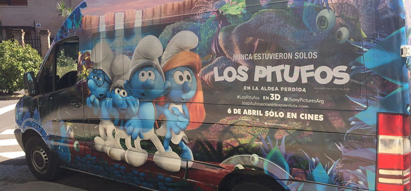 Acción de Sony Pictures junto a Comunicación en Acción