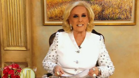 Mirtha Legrand, la más comentada en Twitter
