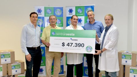 Campaña solidaria "Ahorrá, Ayudá y Ganá"