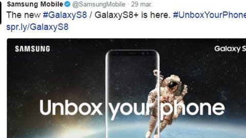 La presentación del Galaxy S8 fue un éxito en las redes