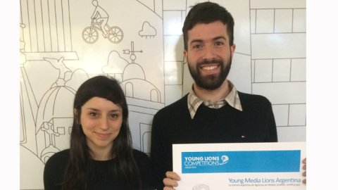 Se conoció la dupla ganadora de los Young Media Lions 2017