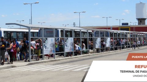 VPM ya cuenta con refugios de colectivos en Puente la Noria