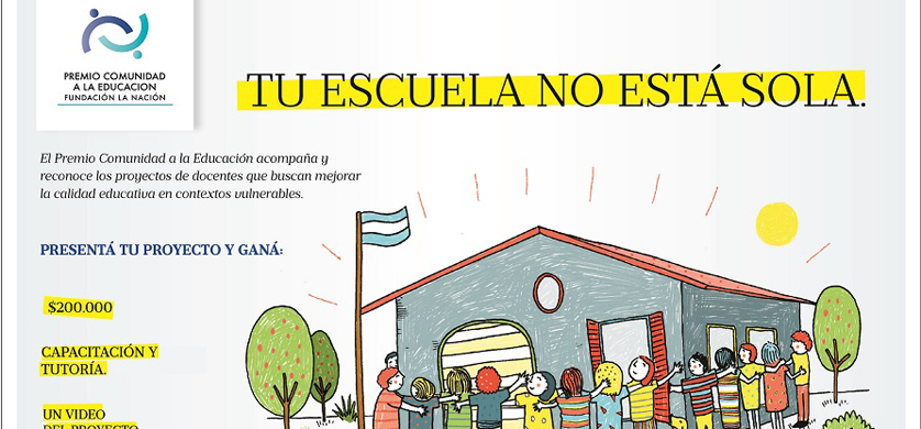 El Premio Comunidad a la Educación abrió su convocatoria anual