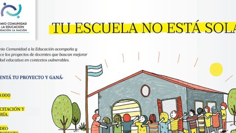 El Premio Comunidad a la Educación abrió su convocatoria anual
