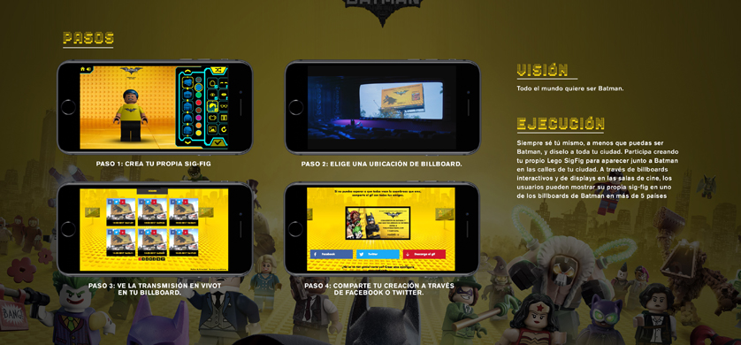 Activación de Circus para promocionar Lego Batman