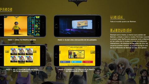 Activación de Circus para promocionar Lego Batman
