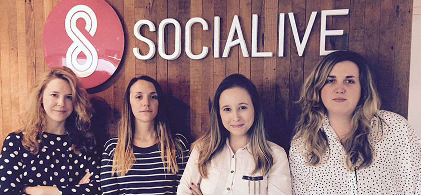 Socialive incorporó nuevos talentos especializados