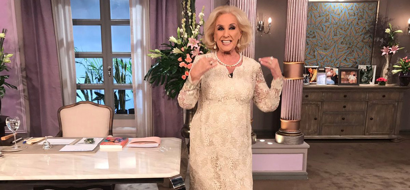 “Almorzando con Mirtha Legrand”, el programa más comentado en Twitter