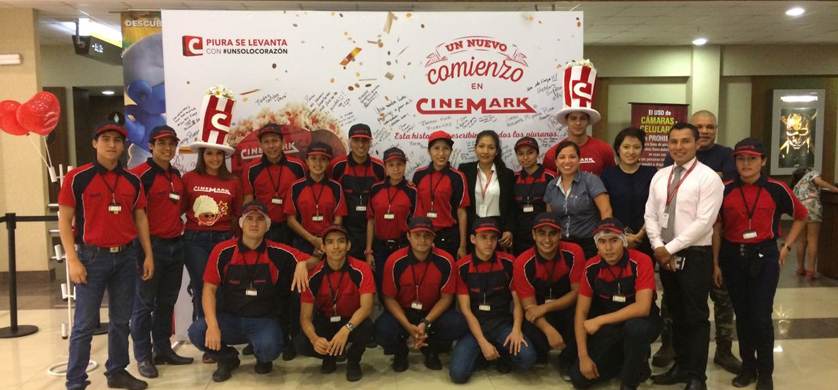 Cinemark lanzó campaña por reapertura tras las inundaciones en Piura