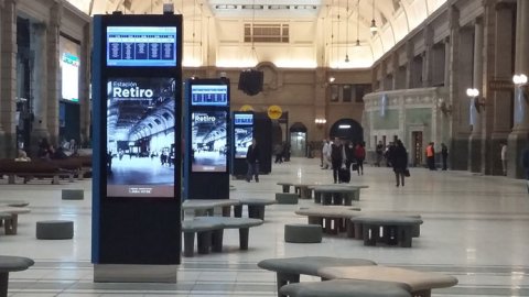 Volmedia presente en la nueva Estación de Retiro