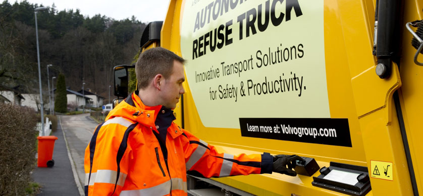 Pruebas de seguridad entre Volvo Trucks y Renova