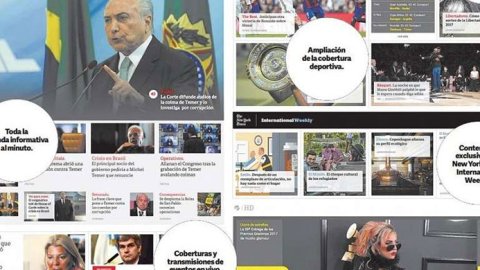 Clarín rediseñó su sitio web