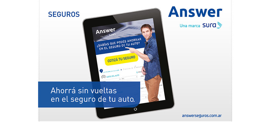 Campaña de Answer Seguros para posicionar la marca