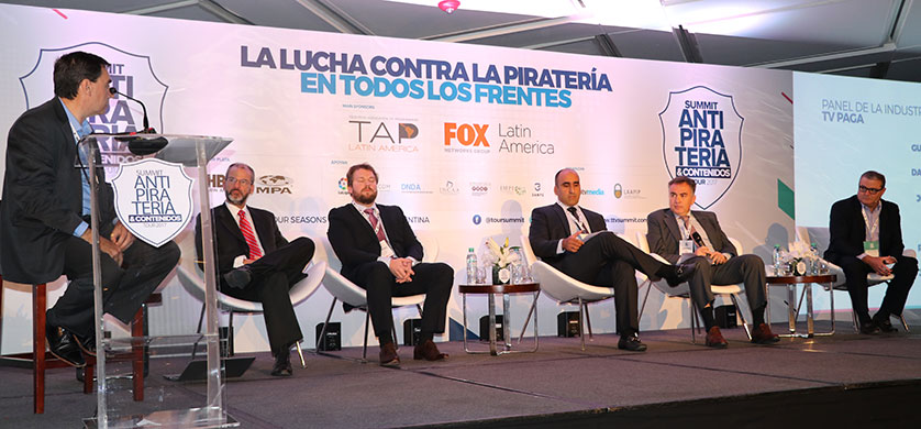 Se realizó el "Summit Antipiratería & Contenidos Tour" en Buenos Aires