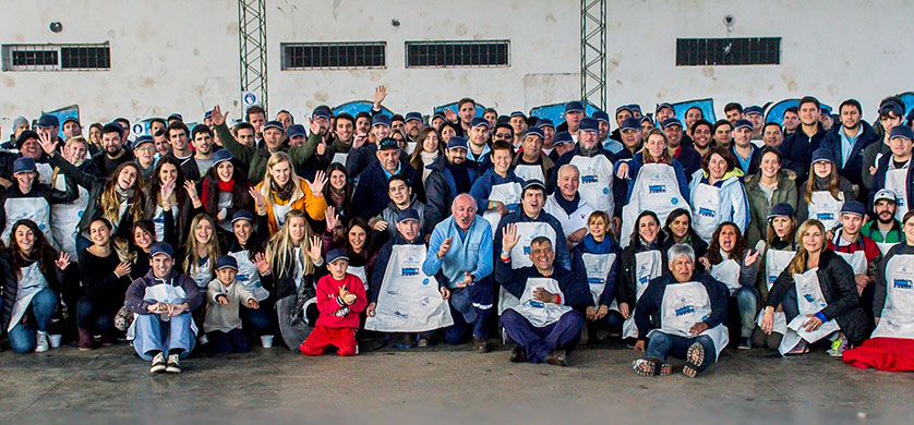 Acción comunitaria de Pernod Ricard en localidades del Interior
