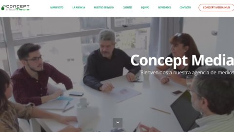 Concept Media lanza nueva pagina web