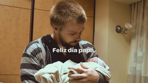 Campaña en redes de Huggies por el Día del Padre