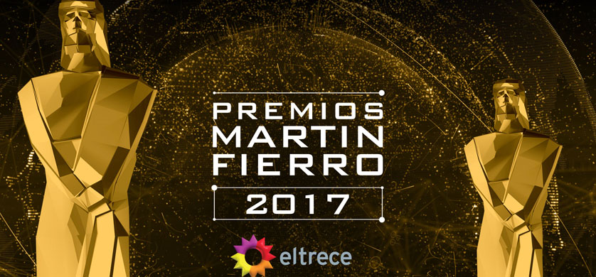 El domingo Eltrece transmite los premios Martín Fierro