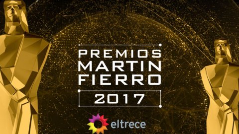 El domingo Eltrece transmite los premios Martín Fierro