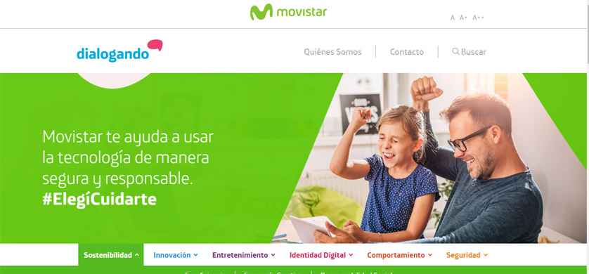 Movistar lanza iniciativa que promueve el uso responsable de la tecnología