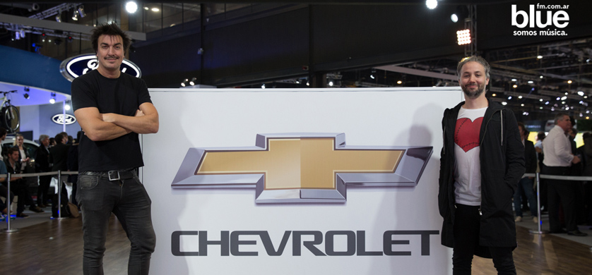 Blue 100.7 junto a Chevrolet en el Salón del Automóvil 2017